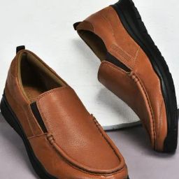 Woodland Men's Tan Casual Loafers-picture-29