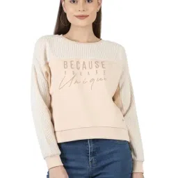 Monte Carlo Beige Printed Sweatshirt-13