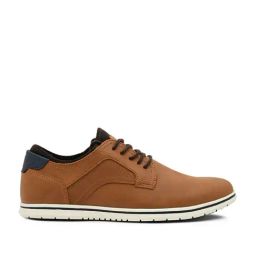 Aldo Men's Cognac Derby Shoes-image-58