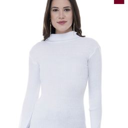 IndiWeaves Women Pack of 2 Woollen High Neck Ribbed Pullover Sweater-image-70