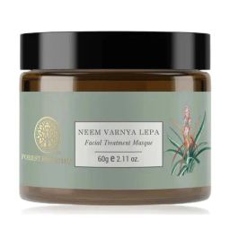 Forest Essentials Ayurvedic Neem Varnya Lepa Facial Mask for Oily Skin - 60 gm-47