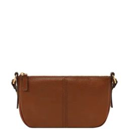 Fossil Jolie Brown Solid Small Shoulder Handbag-image-73