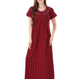 Soulemo Printed Maxi Nightdress-picture-24