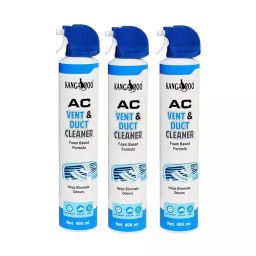 Kangaroo 400 ml Car AC Vent & Duct Cleaner Odor Neutralizer Spray with Long Nosal Pipe (Pack of 3)-picture-12