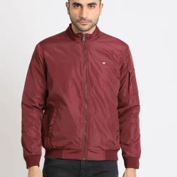 Turtle Red Relaxed Fit Jacket-image-8