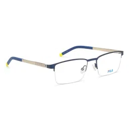 Fila Blue Rectangular Eye Frames for Men image 2