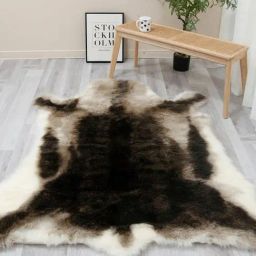 OBSESSIONS Black Solid Machine Made Carpet - Medium (175 cm x 135 cm)-image-34