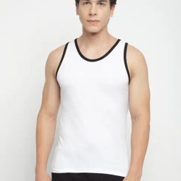 La Intimo White Fancy Comfort Vest-picture-25