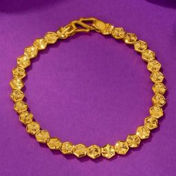P.N.Gadgil Jewellers 22 Karat BSI Hallmarked Yellow Bracelet For Kids-image-8