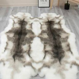 OBSESSIONS Brown Solid Machine Made Carpet - Medium (175 cm x 135 cm)-13