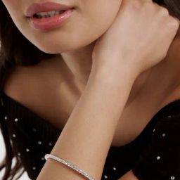 Ted Baker Silver Classic Crystal Claudia Bracelet-image-92