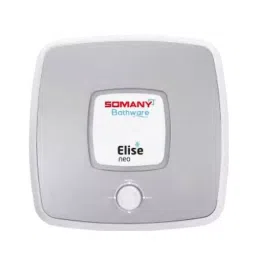 Somany Water Heater Geyser Signature Collection Vertical 2000 W Upto 6.5 Bar Pressure 15 L White, Elise Neo-image-77