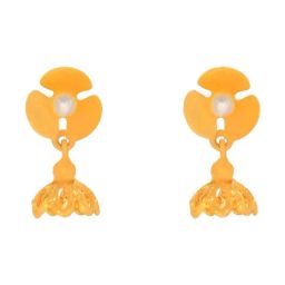 Bhima Jewels 22k (916) Yellow Gold Earrings for Women-picture-15