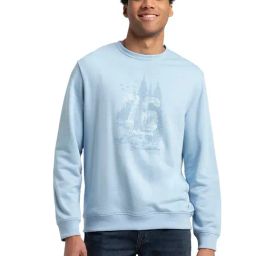 Jockey UM51 Men's Super Combed Cotton Rich French Terry Printed Sweatshirt with Ribbed Cuffs-picture-25