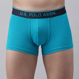U.S. Polo Assn. Men Blue Solid Coolmax Trunk I707-B02-PL-picture-22
