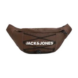 Jack & Jones Brown Logo Print Belt Bag-image-13