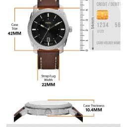 Fossil FS6081SET Machine Analog Watch for Men With Bracelet image 4