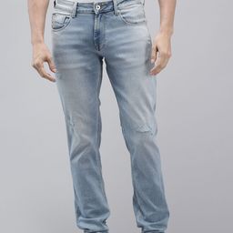 SPYKAR Men Rovers Mildly Distressed Heavy Fade Stretchable Jeans-image-87