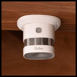 Qubo (Part of Hero Group) Smart Smoke Sensor (HS1SA-E, White) image 4