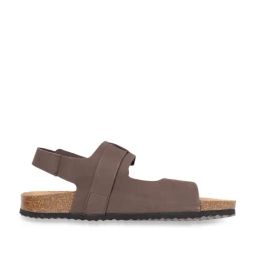 Geox Men's Ghita Coffee Leather Back Strap Sandals-picture-25