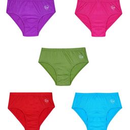 YELLOWDELIGHT Girls Pack Of 5 Hipster Briefs YD 790 kiru lite pln panties 9-10y 5p-picture-35
