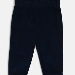 MINIKLUB Kids Navy Solid Trackpants-image-84