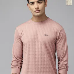TICOSS Men Solid Regular Fit 2 T-shirt-image-59