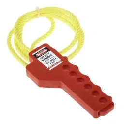 RS PRO 6-Lock Nylon Squeezer Multipurpose Cable Lockout Model No 8625196-66