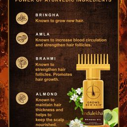 Indulekha Bringha Hair Oil 100 ml image 5