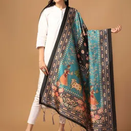 Kaizen TEXO FAB Ethnic Motifs Printed Dupatta-53