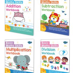 Basic Maths Skills Workbook | Set Of 4 Books | Addition Subtraction Multiplication Division | Math Mastery: Addition Subtraction Multiplication and Division - English-20