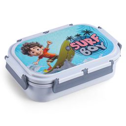 ATTRO Magnus Insulated Lunch Box with 1 Small Container & Spoon - Grey-picture-16