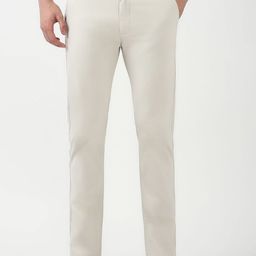 Peter England Casuals Men Super Slim Fit Regular Trousers-image-75