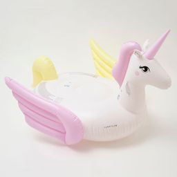 SUNNYLiFE Inflatable Unicorn Luxe Ride-On Float - Multicolour image 2