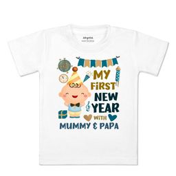 Arvesa Kids Typography Printed Applique T-shirt-picture-13