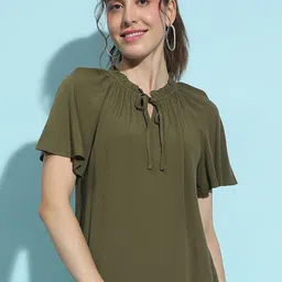 Oxolloxo Crepe Top-48