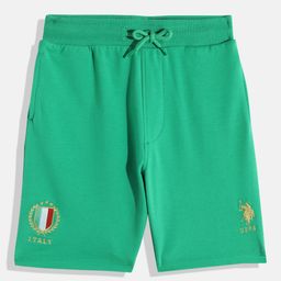 U.S. Polo Assn. Kids Boys Embroidered Shorts-picture-4
