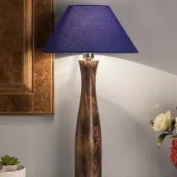 Homesake Black Wooden Table Lamp (Bulb Included) - Set of 1-45