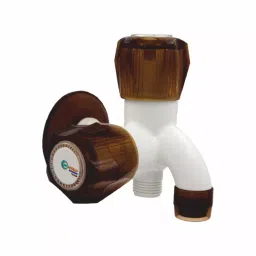 APL Apollo TP363 Venus 2 Way Bib Tap with Flange White & Brown-41