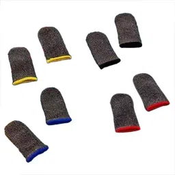 Generic Finger Sleeve 2.4 cm Length Multi Color Free Size, VT656 (Pack of 8)-46