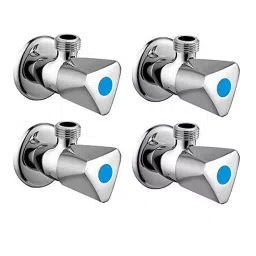 Fastgear Triangle Angle Valve Stainless Steel Chrome Finish Silver, FG1784 (Pack of 4)-image-56