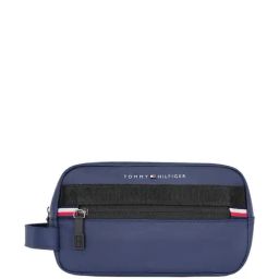 TOMMY HILFIGER Livonia Navy & Black Striped Pouch-image-3