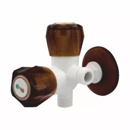 APL Apollo TP364 Venus 2 Way Angle Valve with Flange White & Brown-31