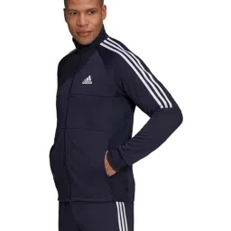 adidas Blue High Neck Jacket-image-36
