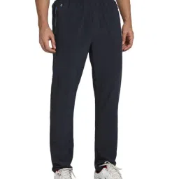 Van Heusen Performance Regular Fit Swift Dry 4 Way Stretch Solid Trackpants - Anthra-25