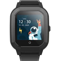 Turet Smartwatch for Kids with HD Display, Camera, SOS Button, Phone & Video Calling (Dark Black)-picture-43