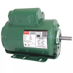 Dayton 1 HP 115/230 V AC Single Phase Power Agricultural Fan Motor, 4K124-21