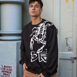 UNRL Printed Sweatshirt-image-45