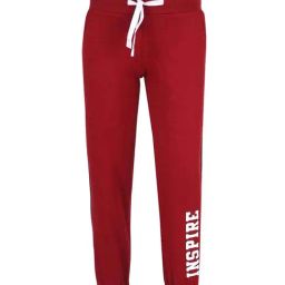Jockey Kids Red Cotton Regular Fit Joggers-image-8