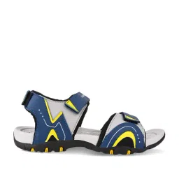 Campus Men's CAMP PASHTO Blue Floater Sandals-image-96